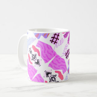 Belles nuances de mauve Mug Abstrait