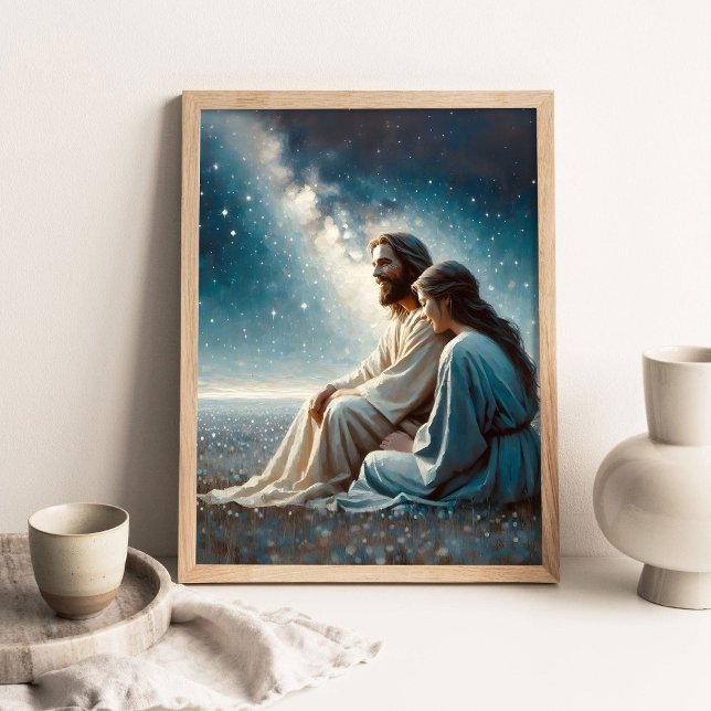 Belles Nuits, Art mural chrétien, Jésus et  (Créateur téléchargé)