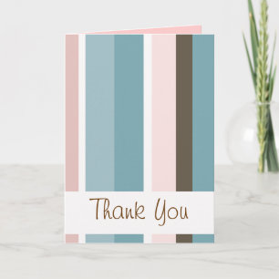 Belles rayures - Merci - personnaliser