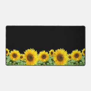 Belles tournesols en noir