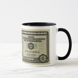 Ben Bernanke milliard de tasses de billet d'un