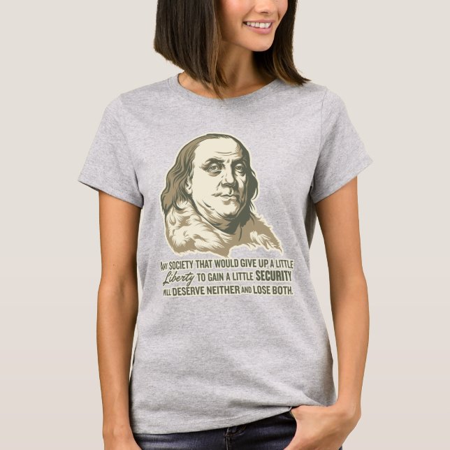 Ben Franklin T-Shirt (Devant)