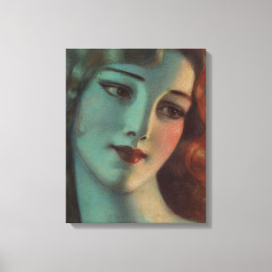 Benda Belle Lady Diptych Art Déco