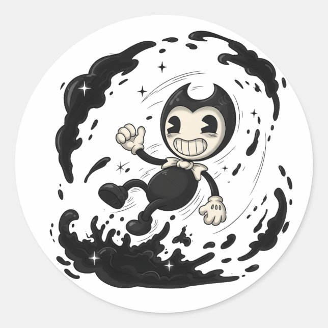 Bendy Sticker | Bendy and the Ink Machine Vinyl Ch (Devant)