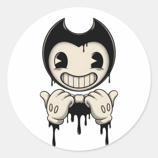 Bendy Sticker | Bendy and the Ink Machine Vinyl Ch (Devant)