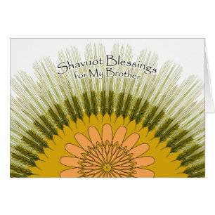 Bénédiction de Shavuot pour mon frère, Barley Sun