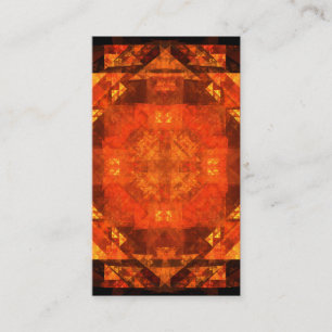 Bénédiction du Carte de visite d'art Abstrait