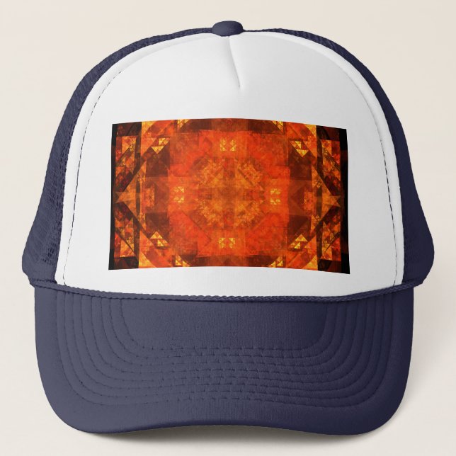 Bénédiction du Casquette d'art Abstrait (Devant)