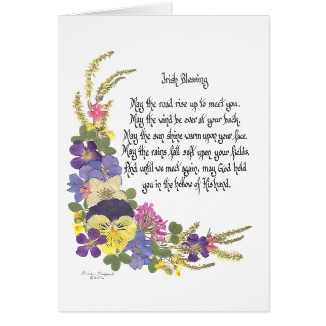 Bénédiction irlandaise (Devant)