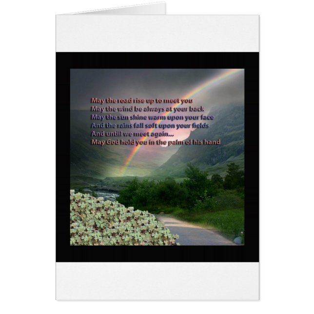 BÉNÉDICTION IRLANDAISE (Devant)