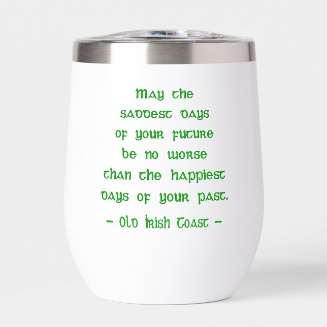 Bénédiction irlandaise Que les jours les plus tris (Créateur téléchargé)