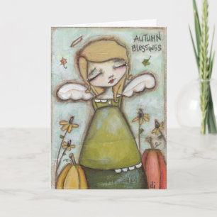 Bénédictions d'automne - Carte de voeux