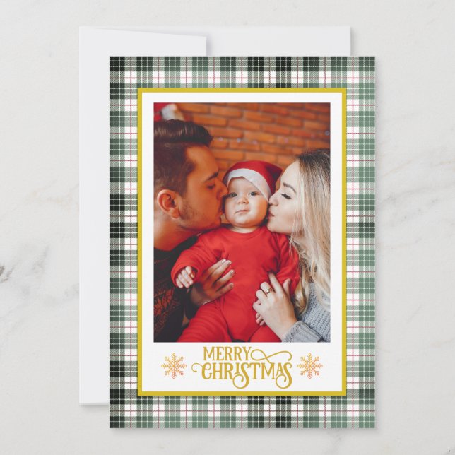 Bénédictions de Noël I Photo de famille et écritur (Devant)