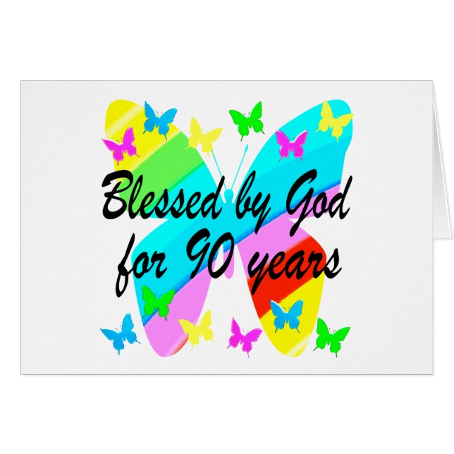 BÉNÉFICIÉ PAR DIEU PENDANT 90 ANS (Devant Horizontal)