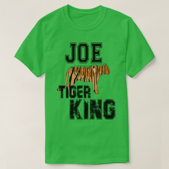 Bengales Joe Burrow Tiger King Classic TShirt (Design devant)