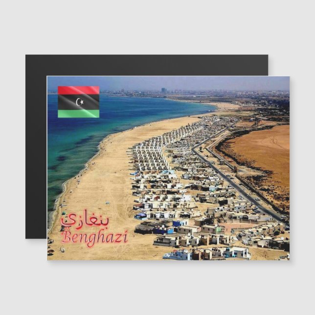 Benghazi - Libye - Plage - (Devant / Derrière)
