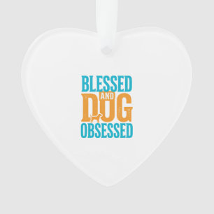 Béni et obsédé de chien Design vintage pour amoure