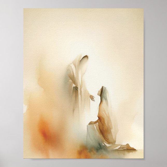 Béni Par Jésus, Impression Numérique, Inspirant Wa (Devant)