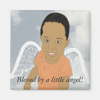 Béni par un petit ange aimant