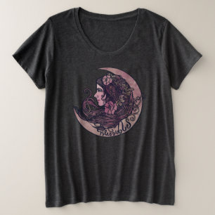 Béni Soit La Déesse Lune Art Pagan