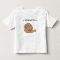 Béni sont les Meek Snail Toddler T-shirt
