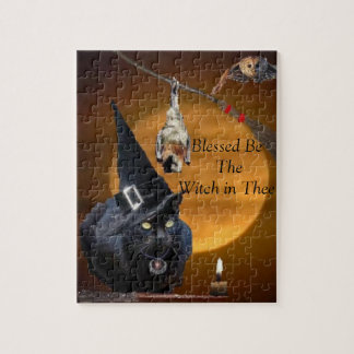 Béni soyez puzzle de sorcières