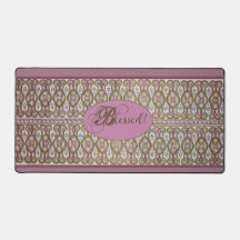 Béni ! Tapis de bureau Chocolat/Baie - Baie
