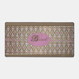 Bénie ! Tapis de bureau Chocolat/Berry - Chocolat