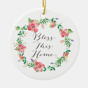 Bénissez cet ornement à la maison de Noël