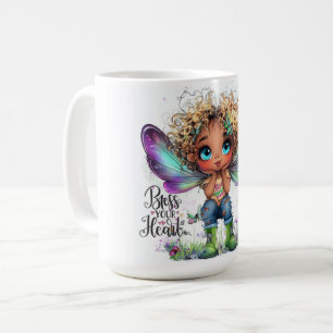 Bénissez votre coeur Fairy Mug