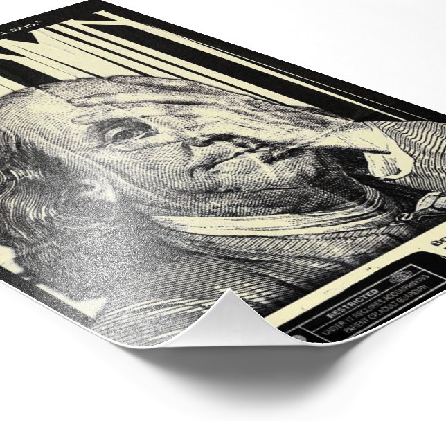 Benjamin Franklin Motivational Poster (Coin)