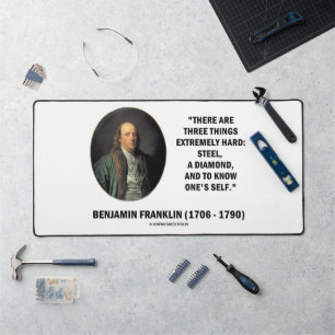 Benjamin Franklin Trois Choses Extrêmement Diffici