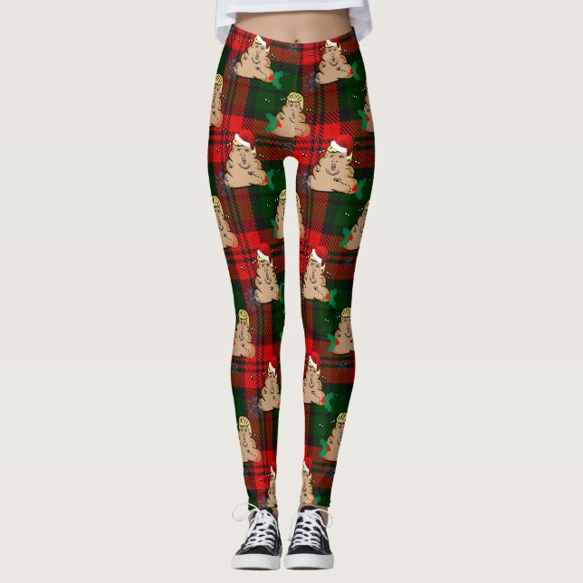 benne de noël leggings trump (Devant)