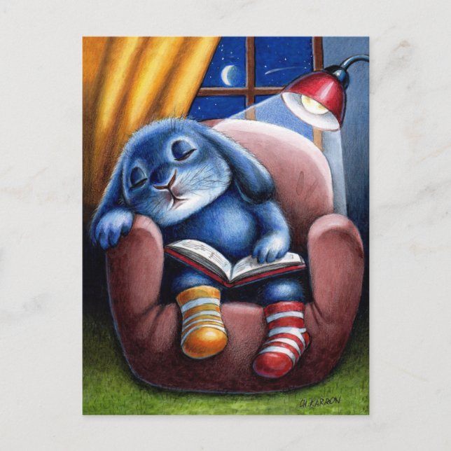 Benny Blue - Carte postale de lecture (Devant)