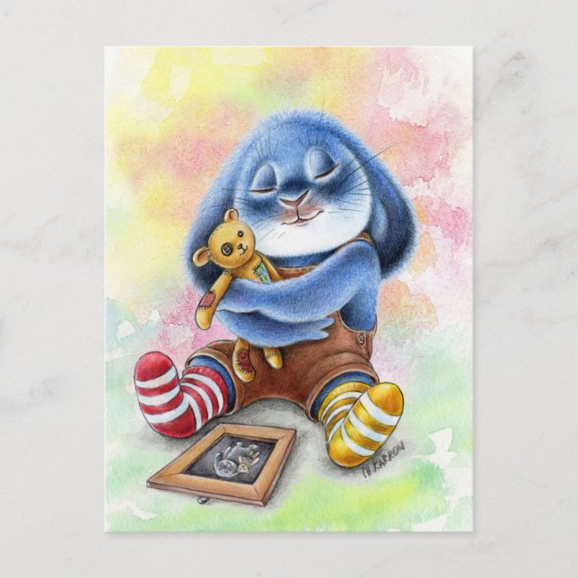 Benny Blue - Carte postale de souvenirs (Devant)