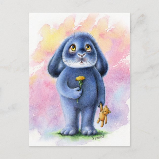 Benny Blue - Désolé carte postale (Devant)