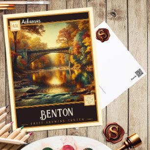 Benton, Arkansas Carte postale ancienne