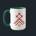 Berber tatoo mug<br><div class="desc">Mug with a pattern inspired by berber woman tatoo</div>