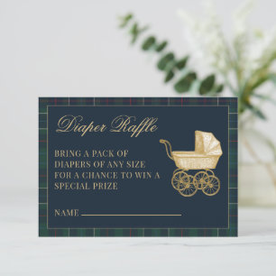 Berceau de bébé vintage Invitation classique à une