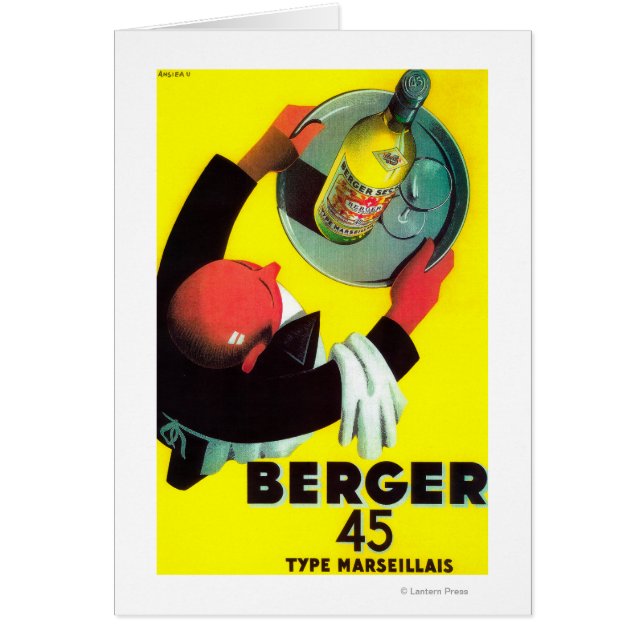 Berger 45 PosterEurope Vintage (Devant)