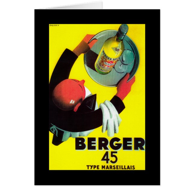 Berger 45 PosterEurope Vintage (Devant)