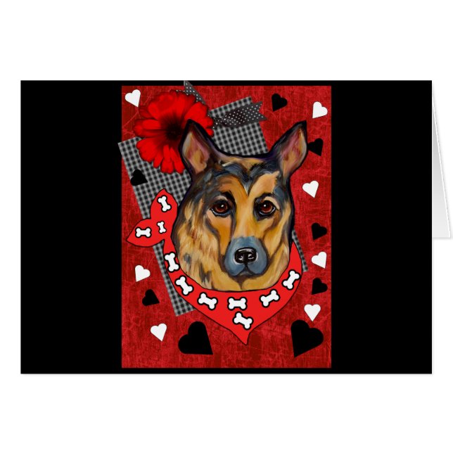 BERGER ALLEMAND (Devant horizontal)