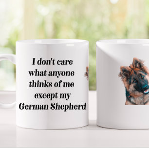 Berger Allemand Drôle Mug Cadeau Sourire