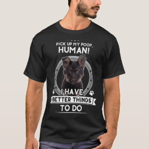 Berger Allemand Maman Papa Blague T-Shirt Animal 2