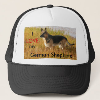 berger allemand photo sur le Casquette de bal