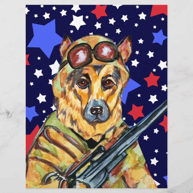 BERGER ALLEMAND SOLDAT (Devant)