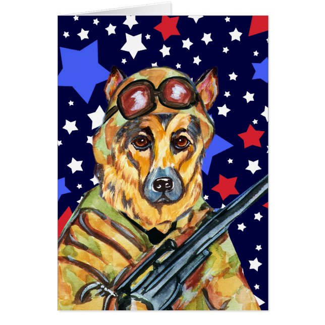 BERGER ALLEMAND SOLDAT (Devant)