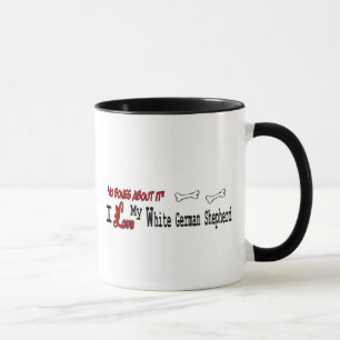 Berger blanc allemand (I Love) Mug