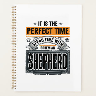 Berger bohémien typographie vintage pour amateur d