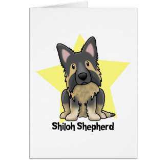 Berger de Shiloh d'étoile de Kawaii